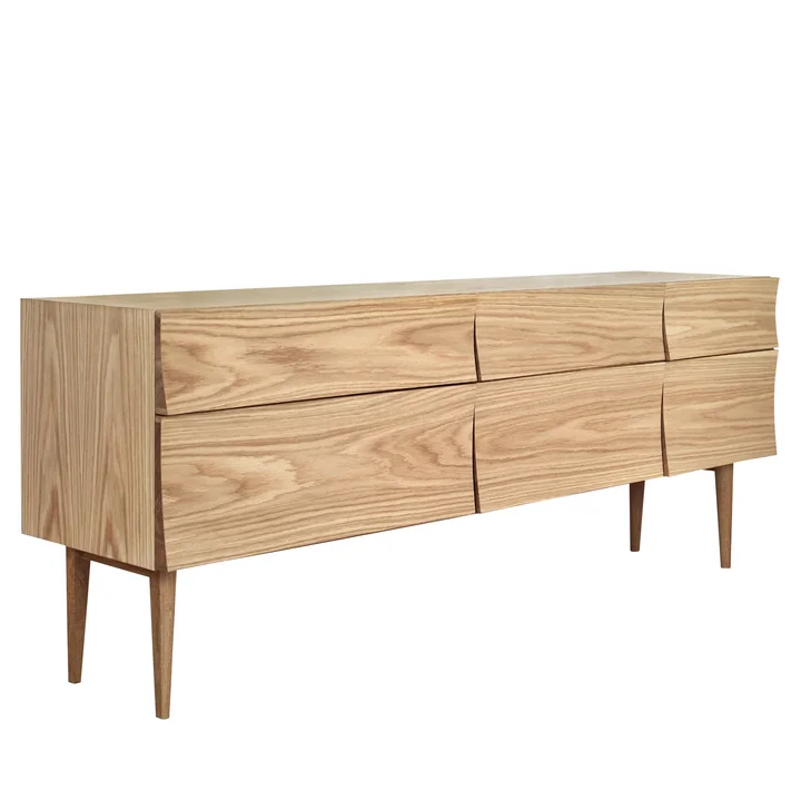 Muuto - Reflect Sideboard, gross, schwarz