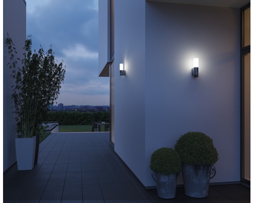 Steinel LED Sensor Buitenwandlamp 11,3W 729 lm 3000 KL 605 S antracietwit
