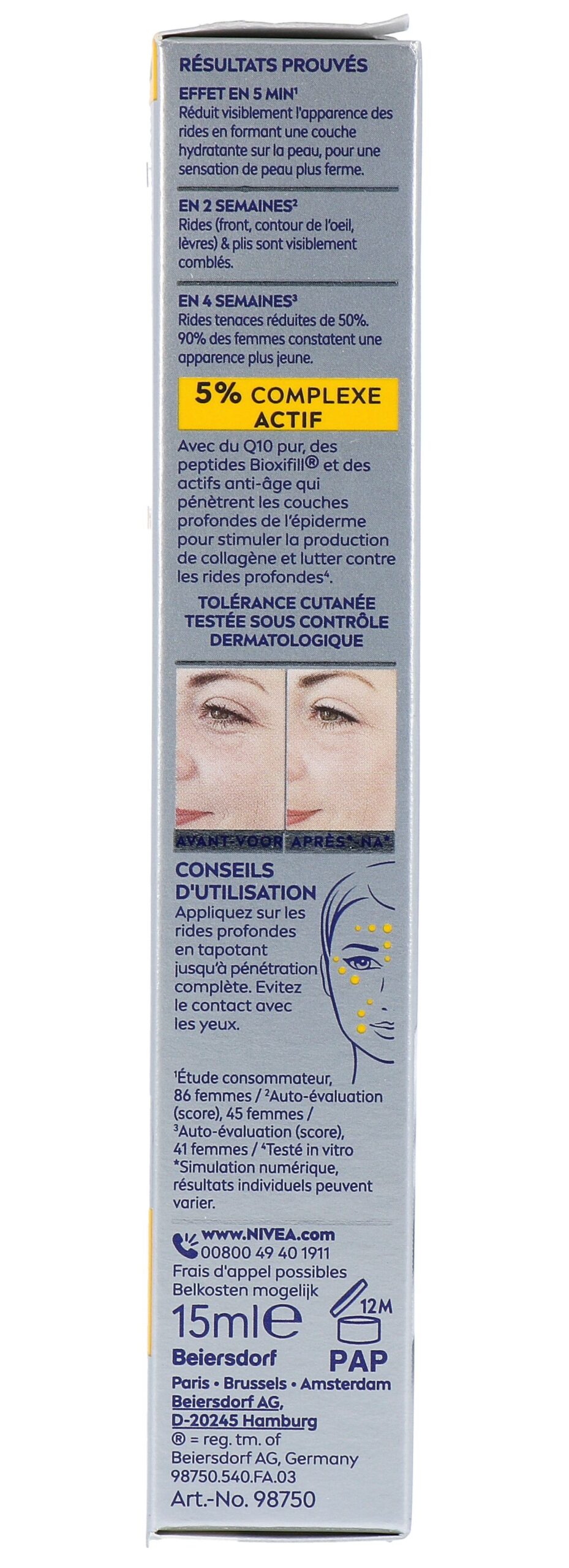 Nivea Q10 Instant Rimpelopvuller (15 ml)