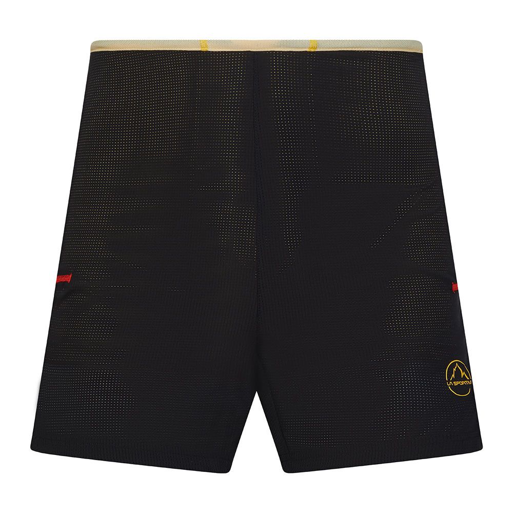 La Sportiva FRECCIA - Short Homme black/yellow