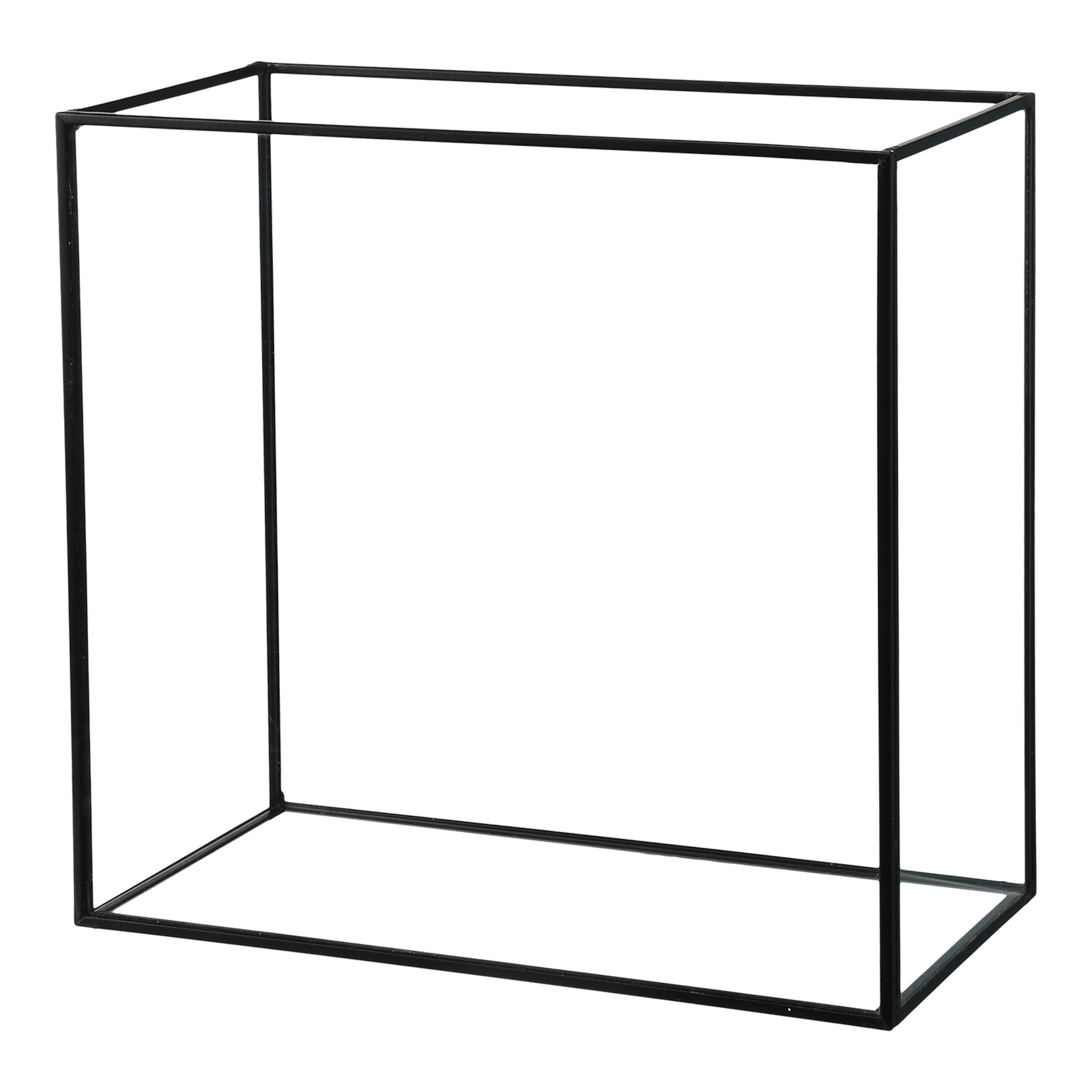 schwarz, B 23 x H 22 x T 12 cm