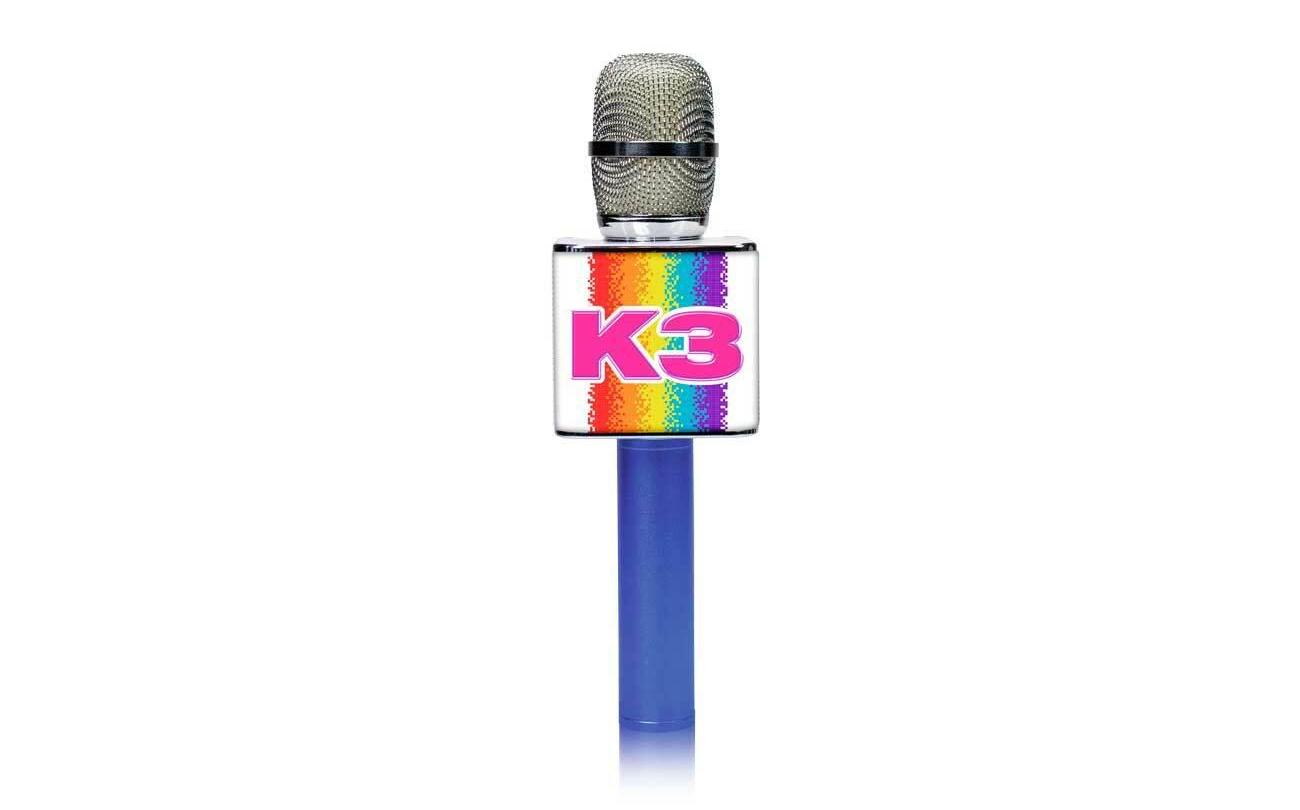 K3 Regenboog Karaokemicrofoon met luidspreker