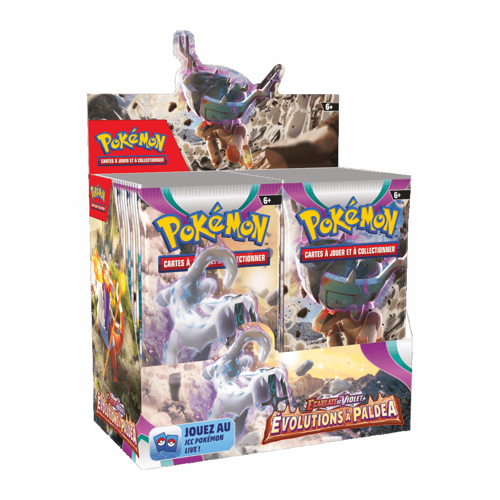 Pokemon EV02 : Evolutions à Paldea - 36 Boosters