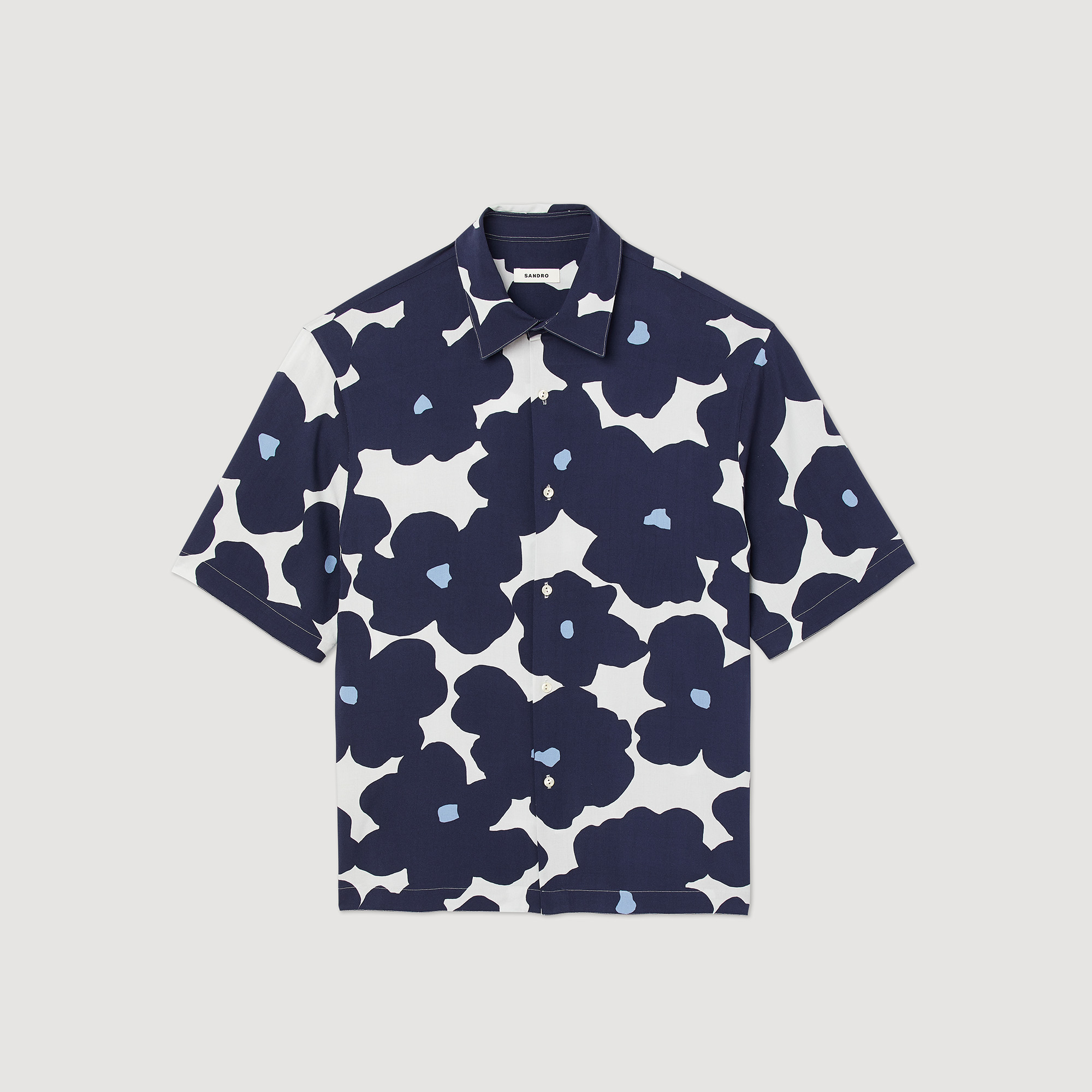 Chemise imprime fleurs