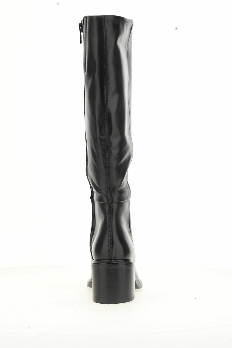 MJUS<br>Botas de couro de bico fino