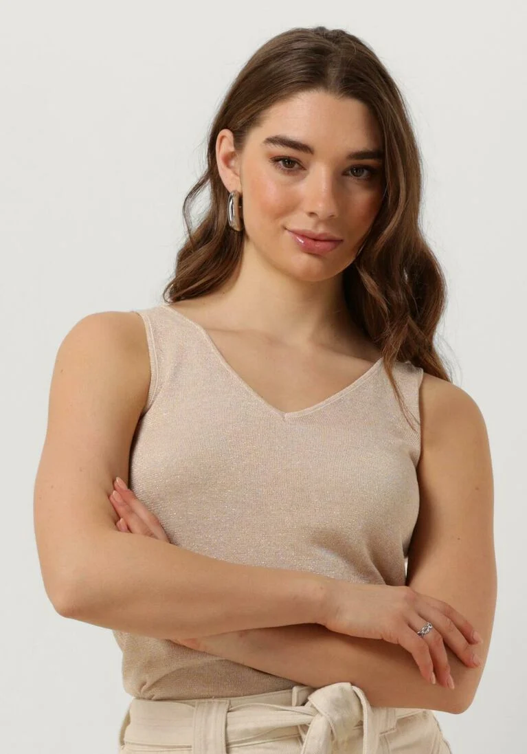 MINUS gouden minus top carli knit top