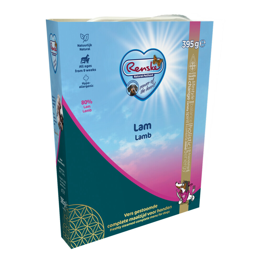 10x Renske Vers Gestoomd Complete Menu Lam - Rijst395 gr