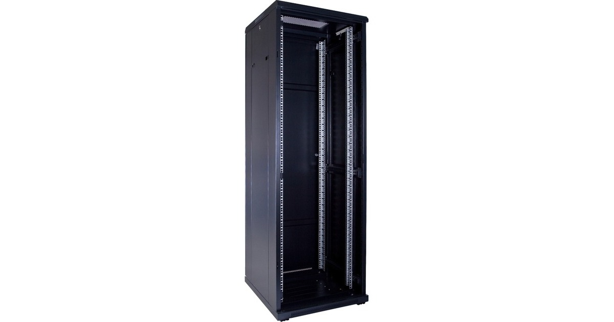 DSI37U serverkast met glazen deur - DS6637 server rack  (Zwart, 600 x 600 x 1800mm)
