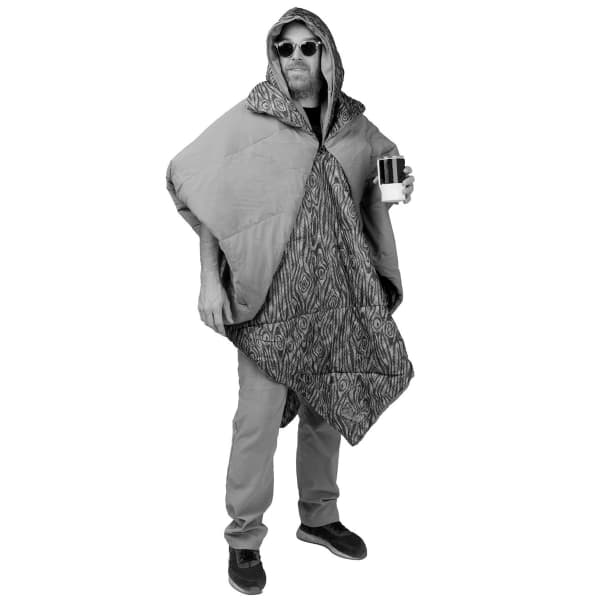 Sac de couchage KELTY HOODLIGAN BLANKET OLIVE OIL/POSEY SHROOMS