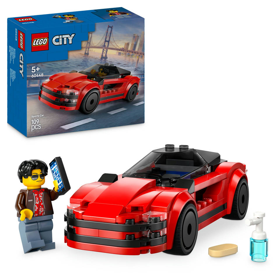 LEGO City rode sportwagen 60448