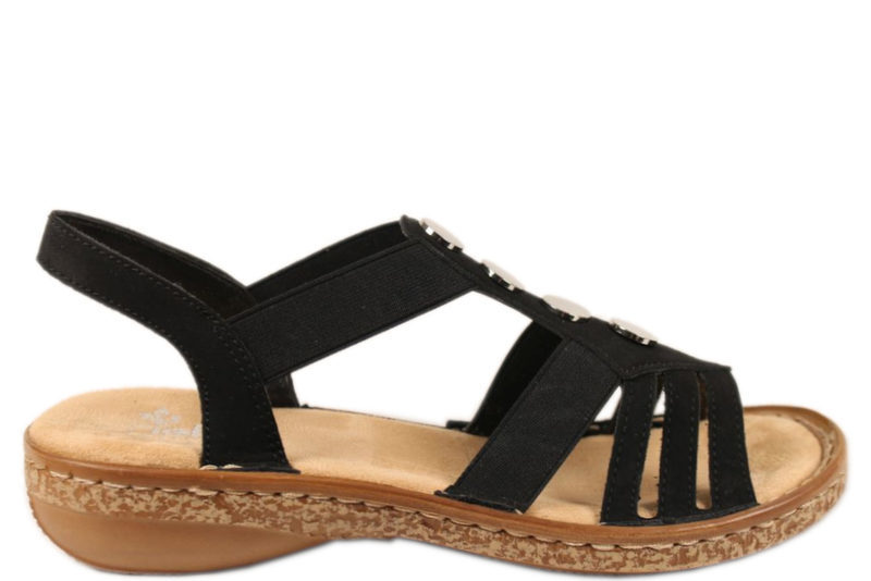 RIEKER SANDAL SORT