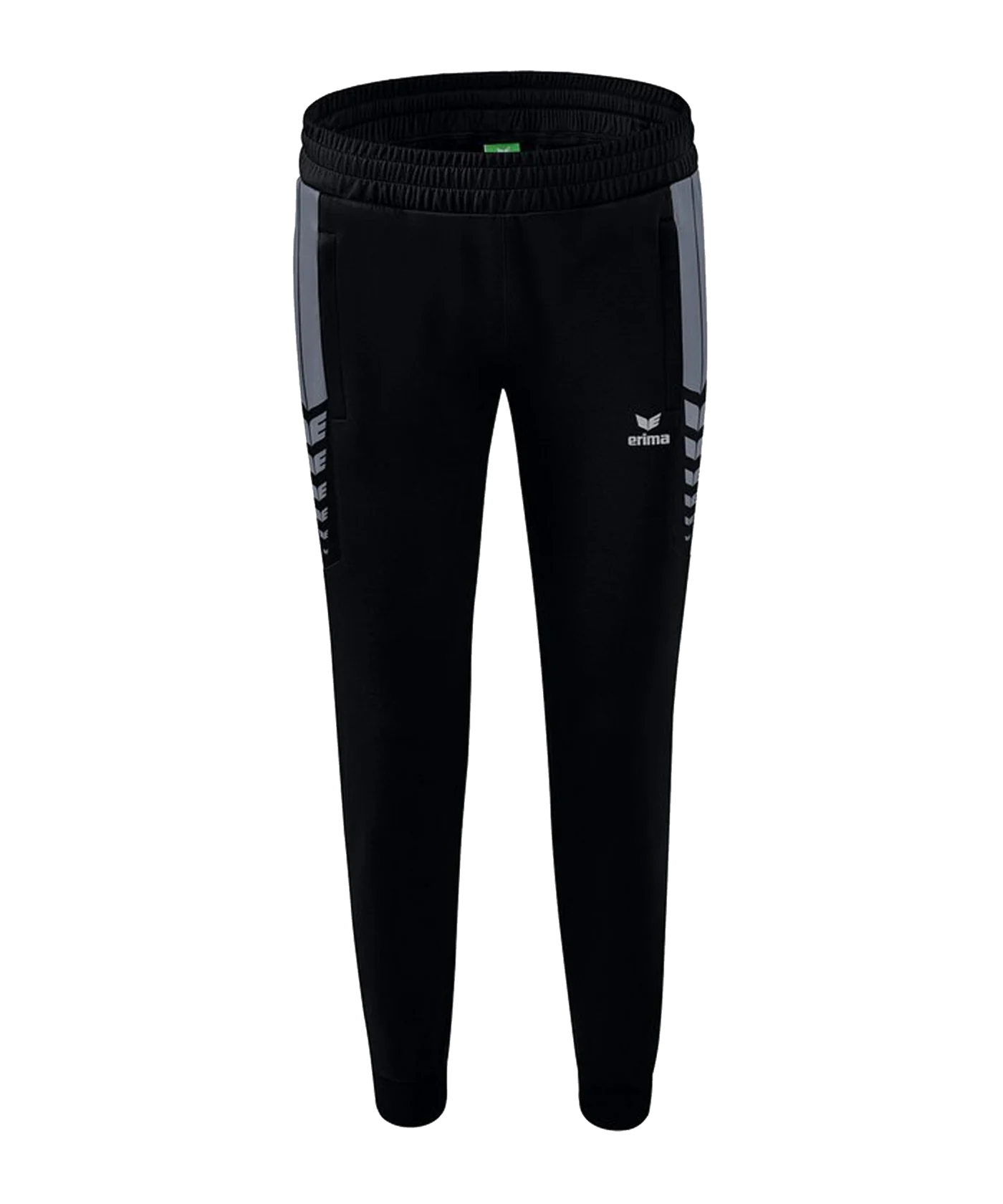 Erima Six Wings Worker Hose Damen Schwarz Grau
