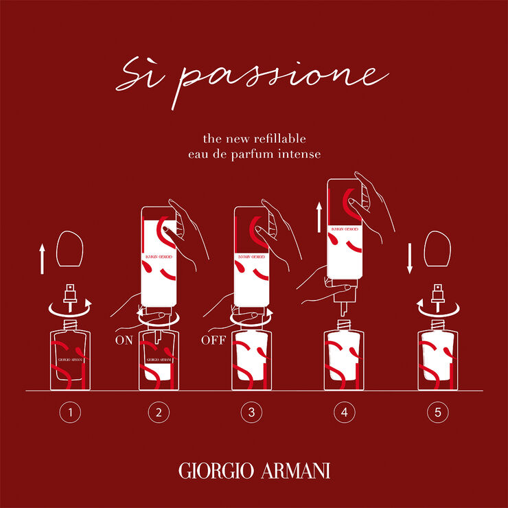 Armani Giorgio Armani Sì Passione Eau de Parfum Refill 100ml