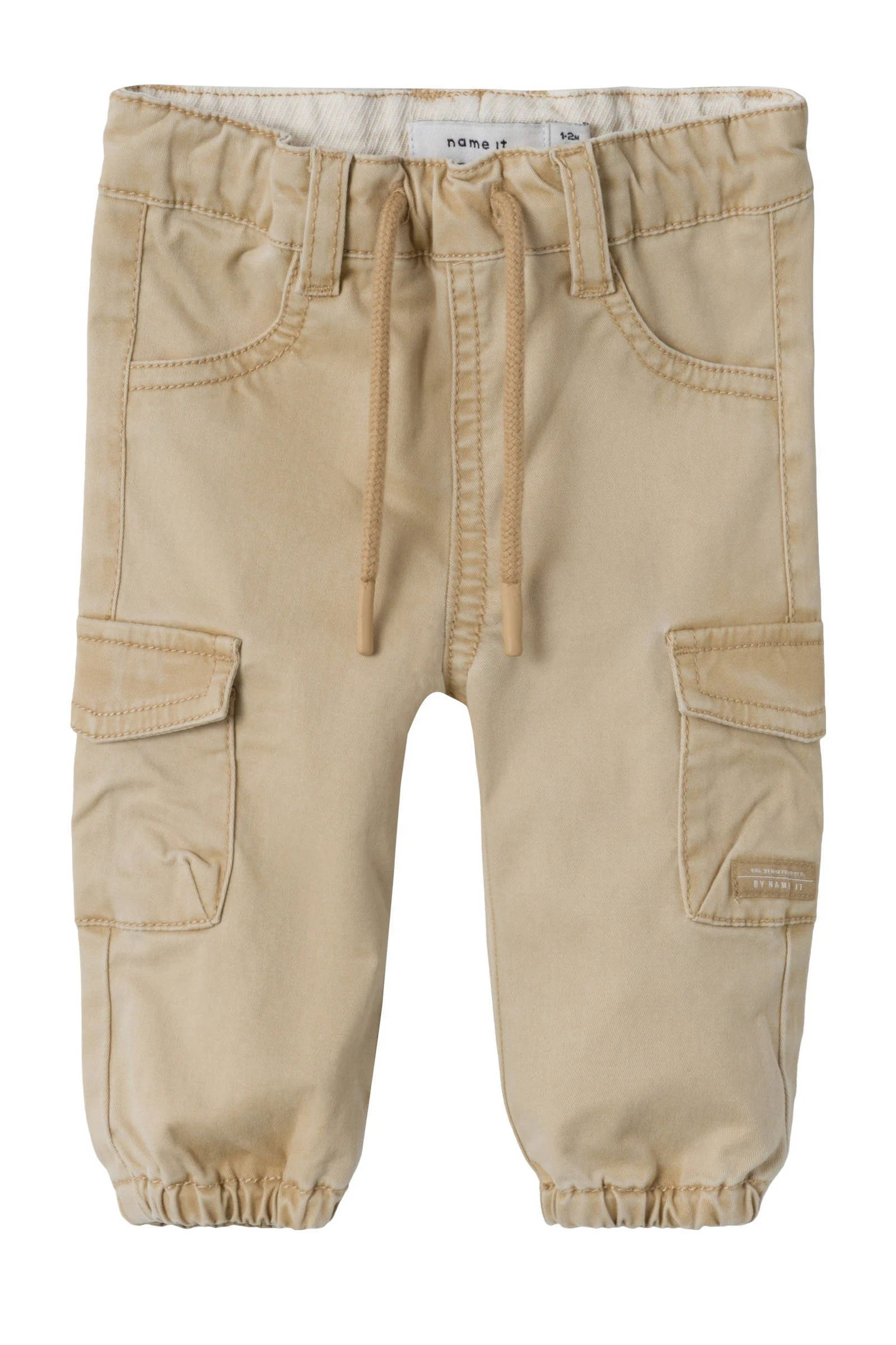 NAME IT baby cargobroek NBMBEN beige