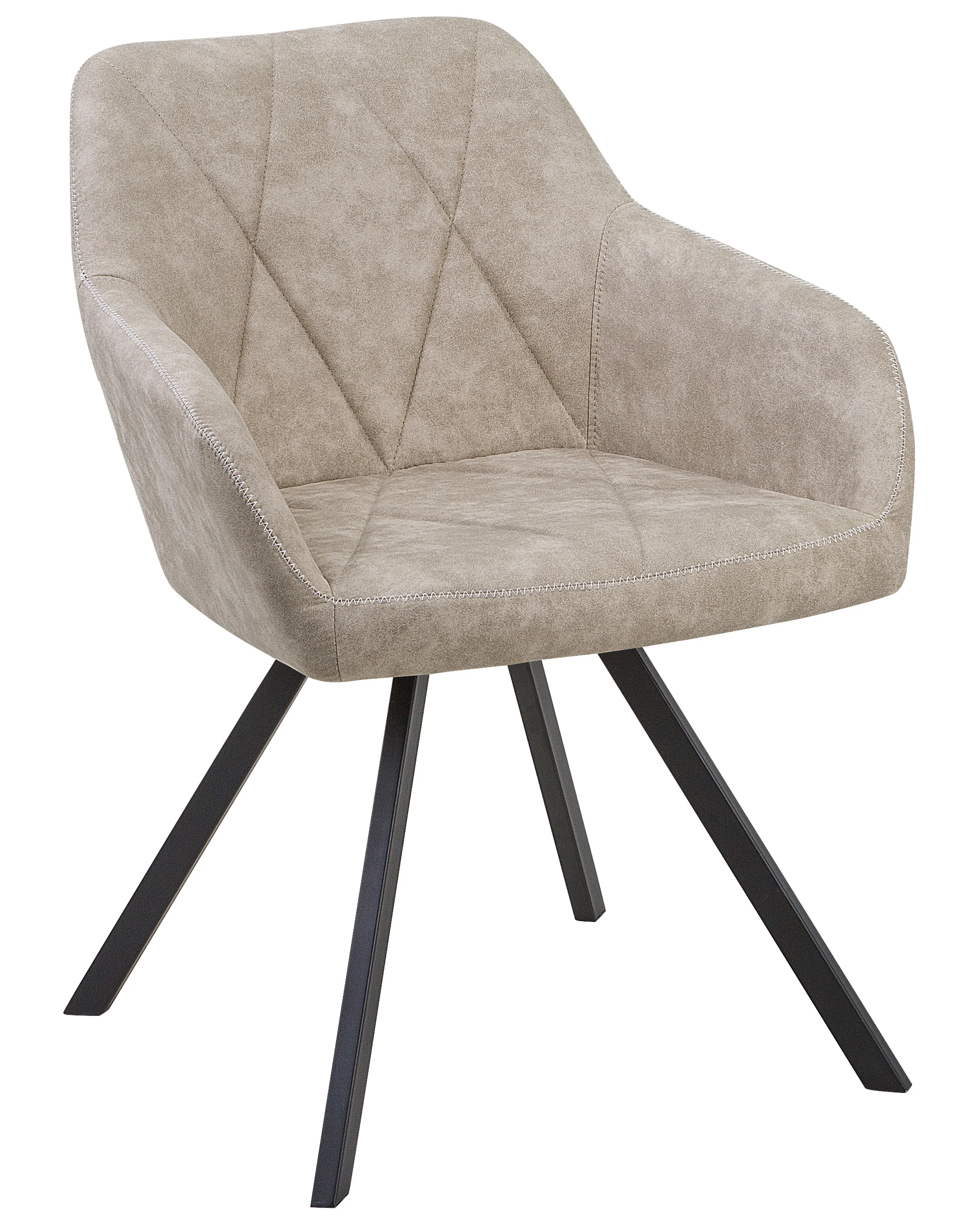 Set van 2 eetkamerstoelen MONEE Beige