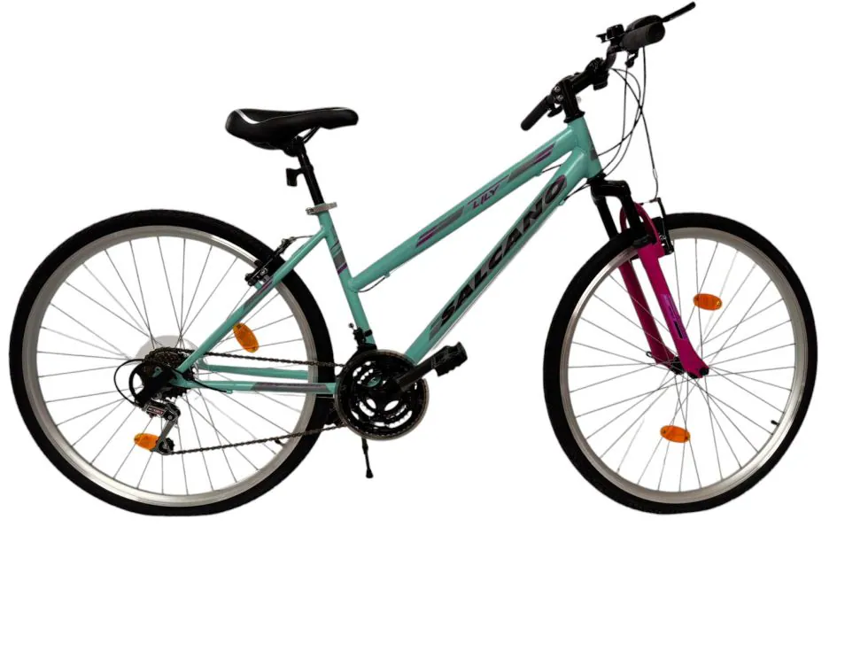 Salcano Trekkingrad Damen Rad Mtb 28 Zoll Fahrrad 21 Gang Mountainbike Hardtail