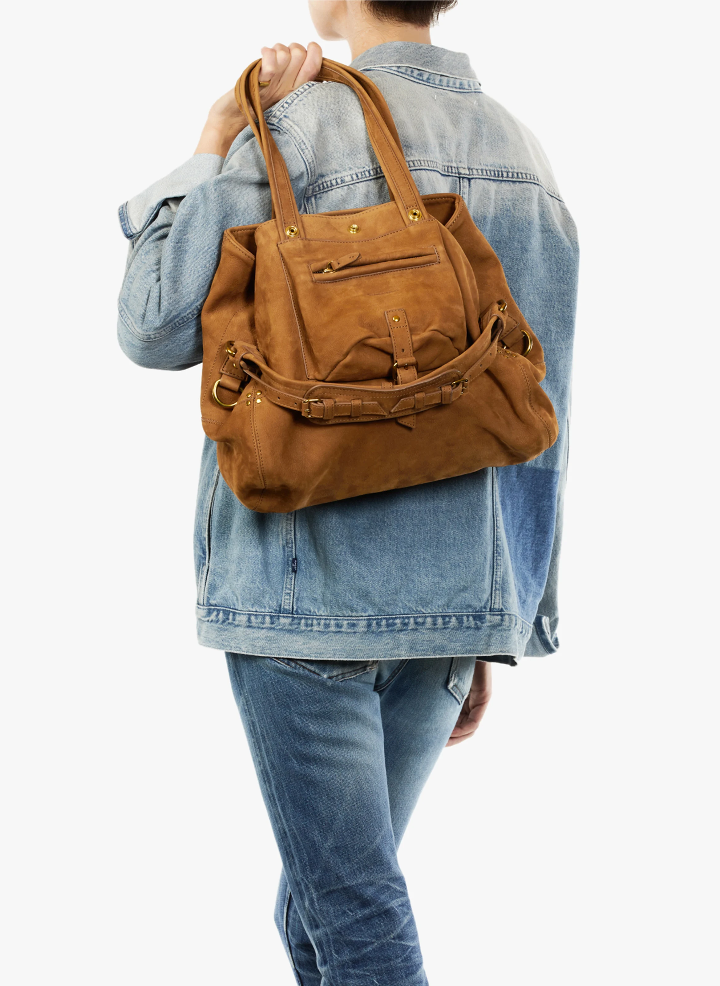 BILLYM - Cabas en cuir | Marron