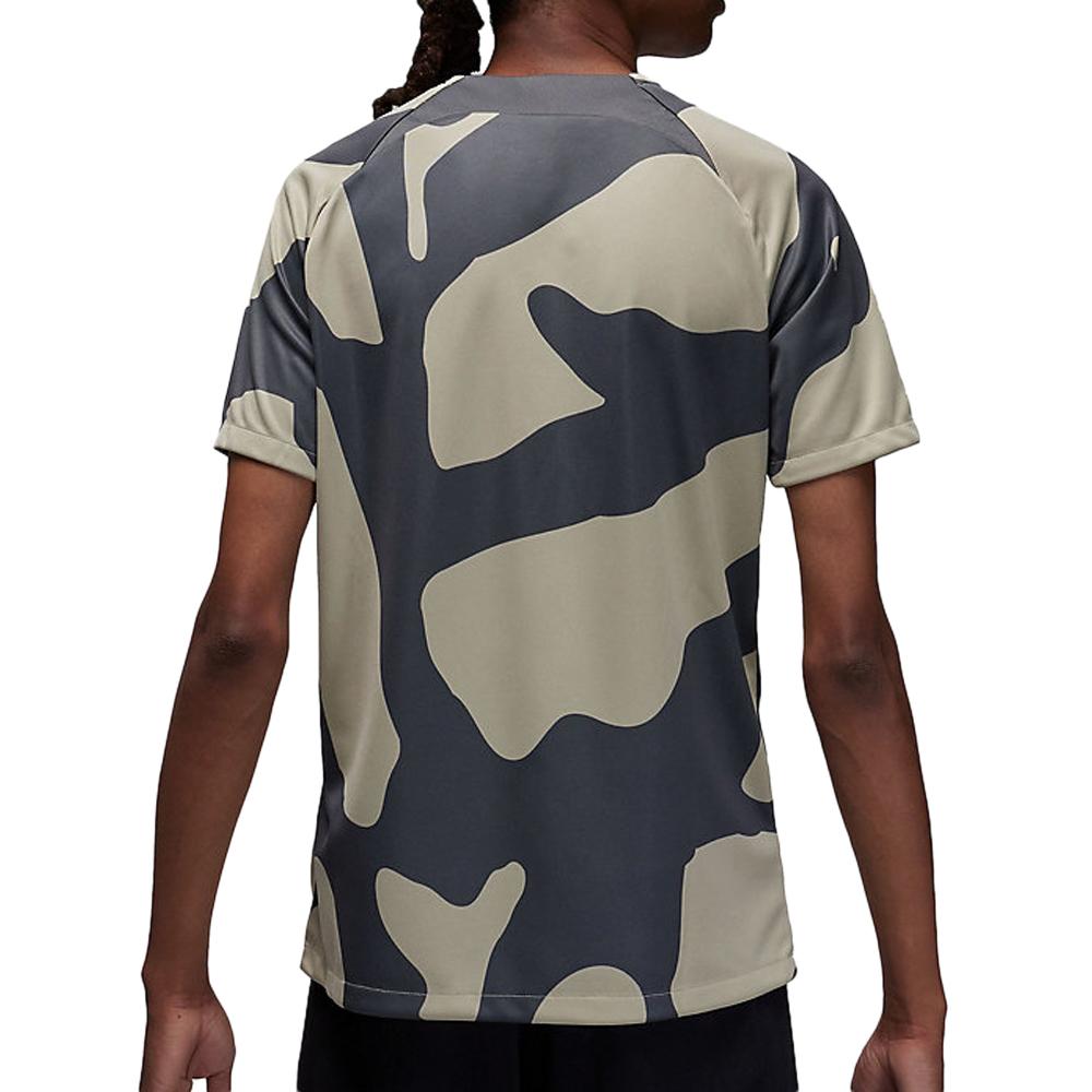 Nike PSG Maillot Prématch Gris/Beige Homme Nike Jordan 2023/2024