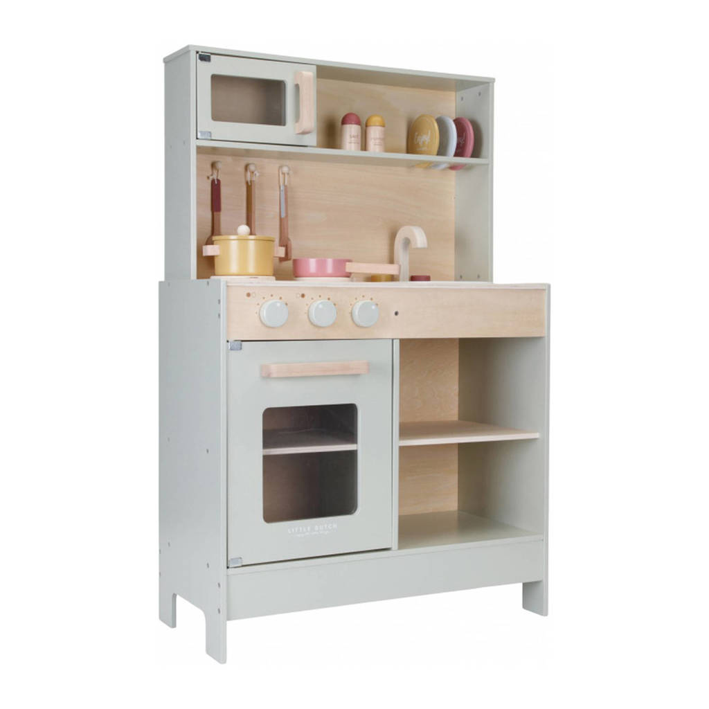 houten speelkeuken mint