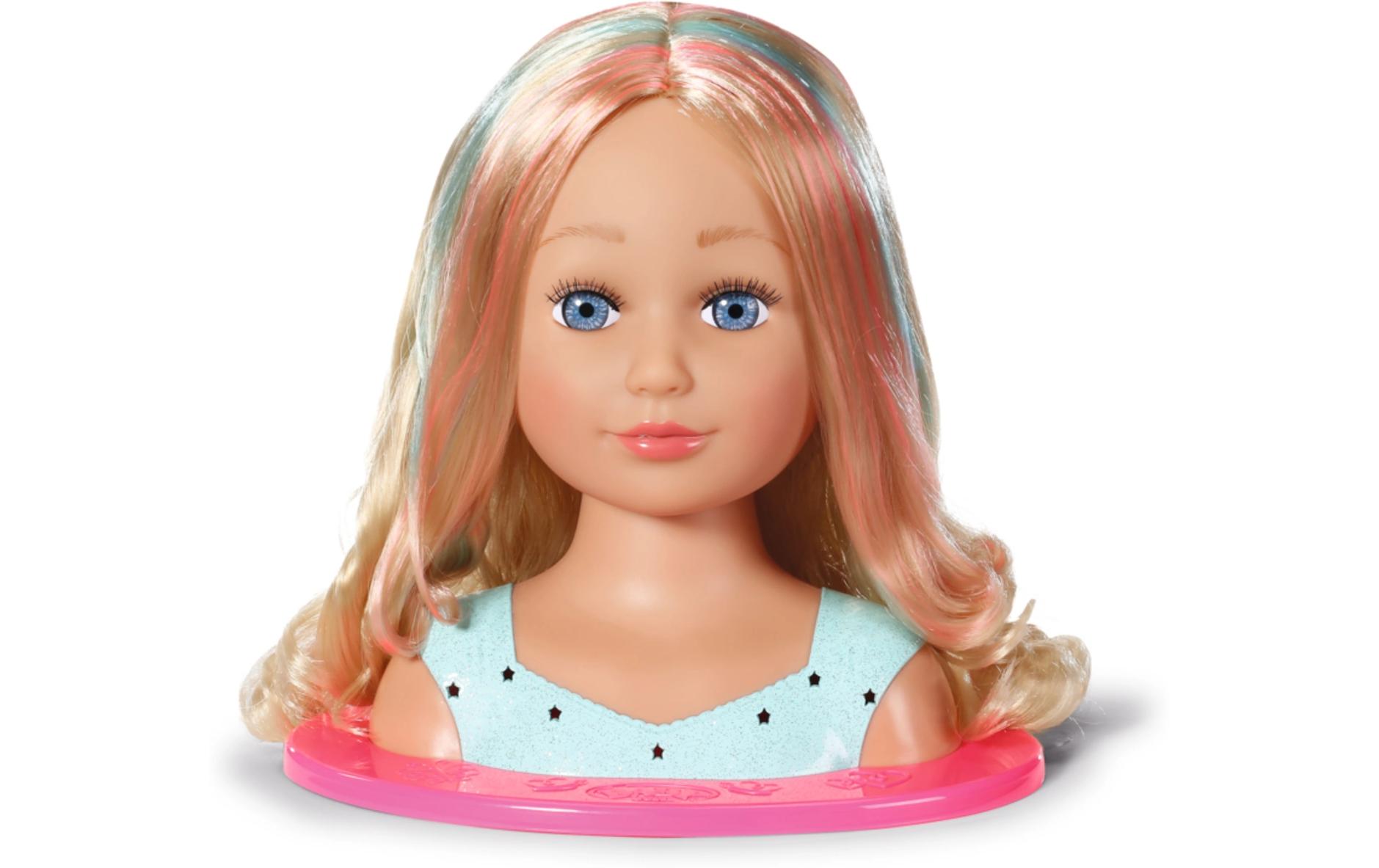 Puppe Sister Styling Head 27 cmFrisier- und Schminkkopf mit 33 Accessoires für angehende Mini-Stylisten