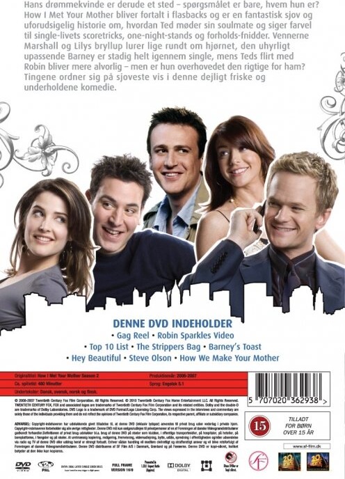 How I Met Your Mother - Sæson 2 - DVD