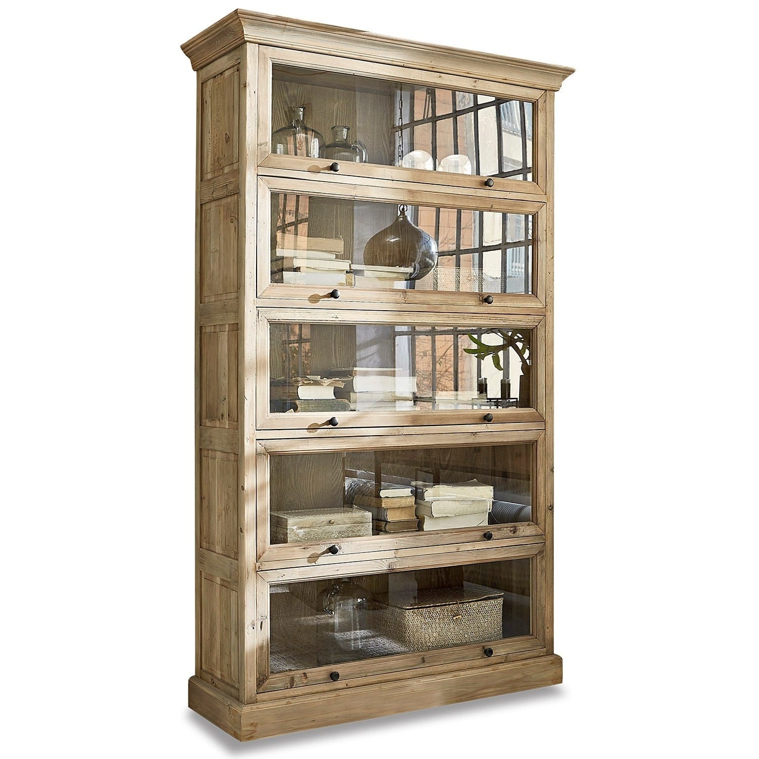 Schrank Stourbridge antikbraun