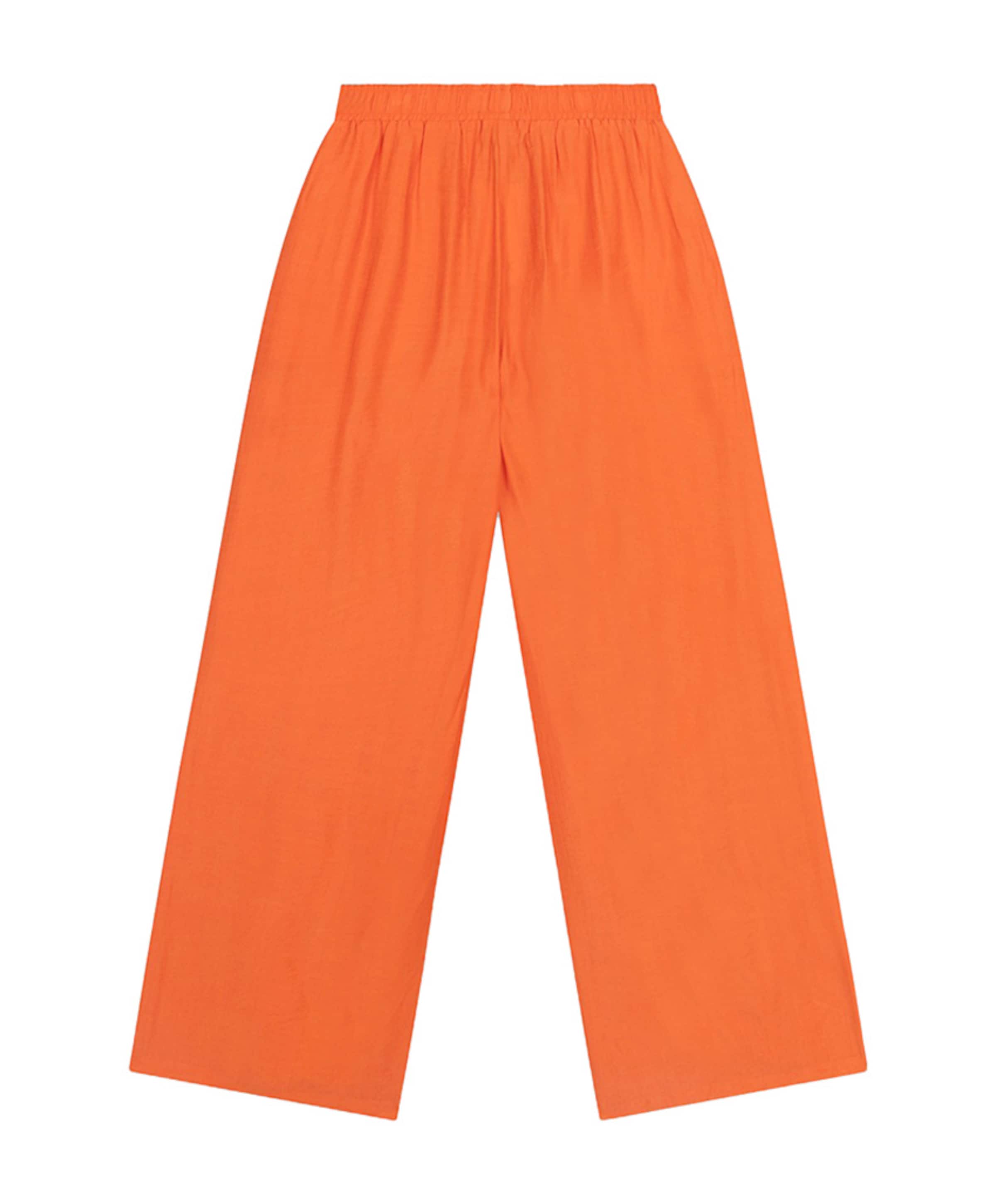 Alix The Label IRREGULAR WIDE LEG dames broek oranje