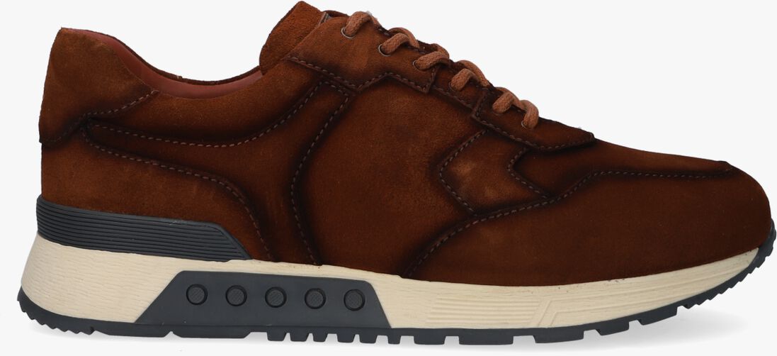 GREVE bruine greve lage sneakers haarlem k