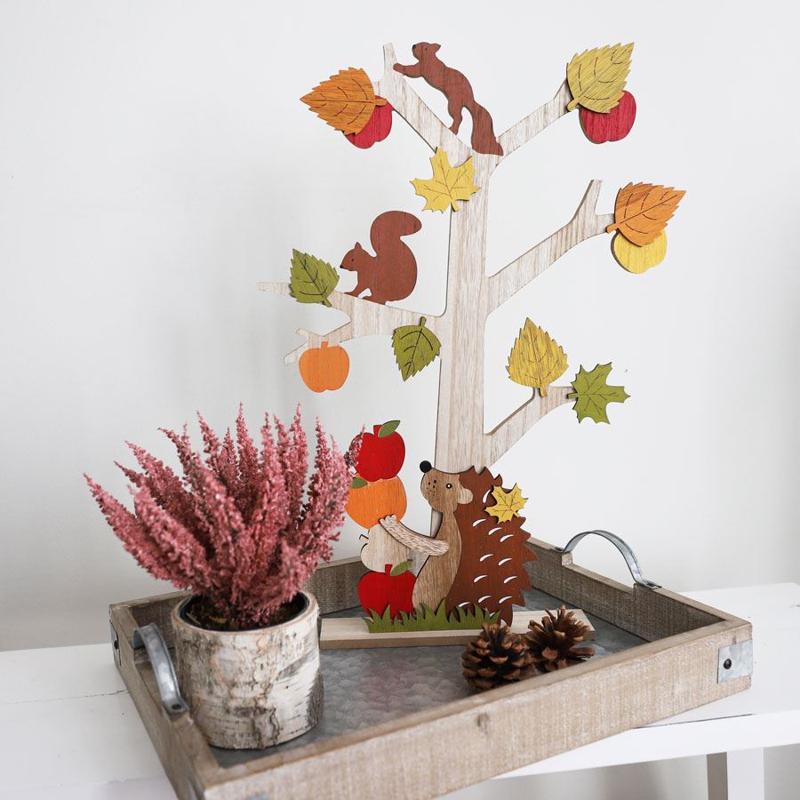 Dekofigur Herbstbaum 54cm