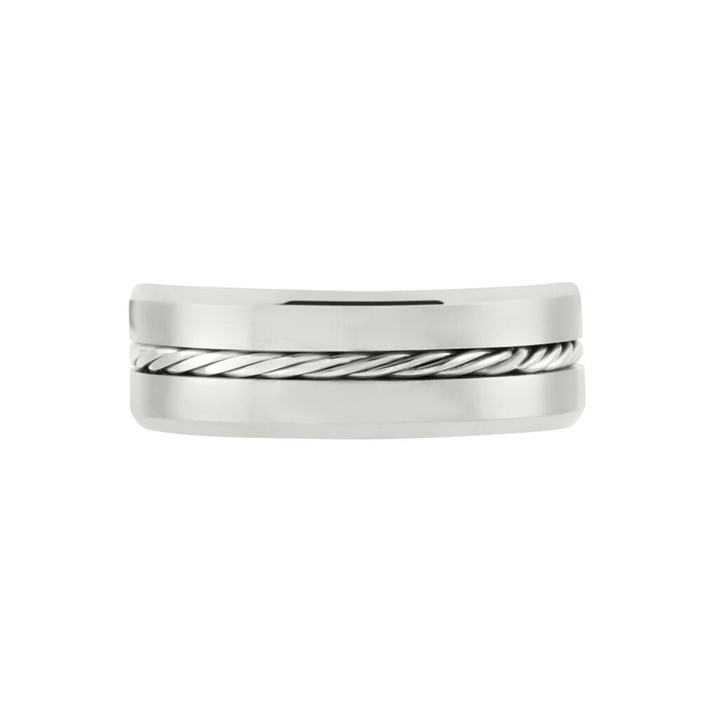 Bague Jourdan Iron Tungstene Blanc