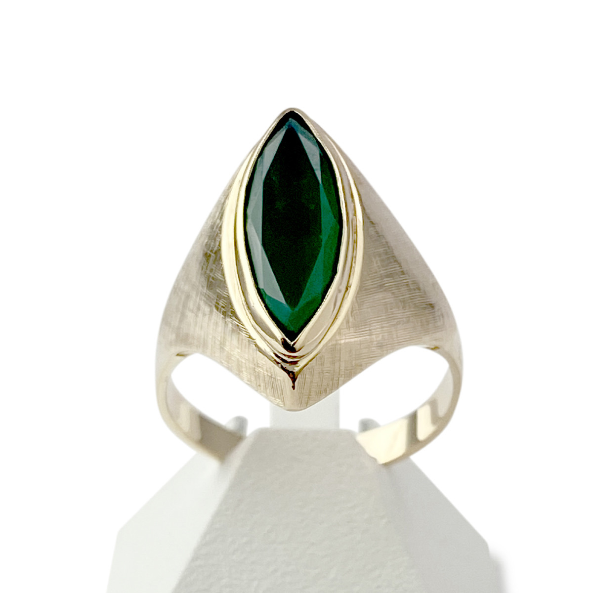 Bague d'occasion or 750 jaune agathe