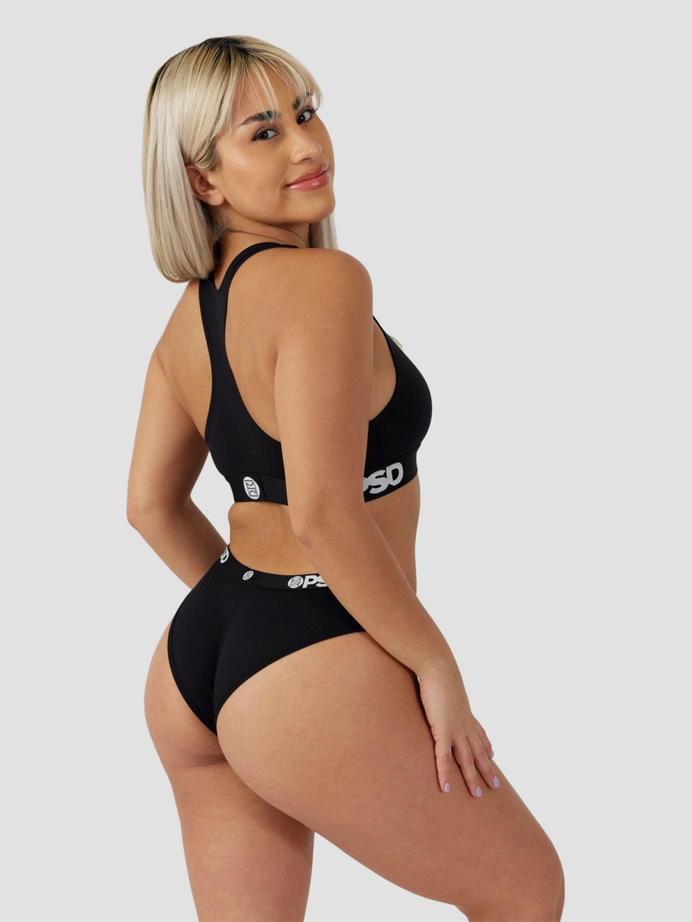 PSD Black Modal Solids Cc Bra black