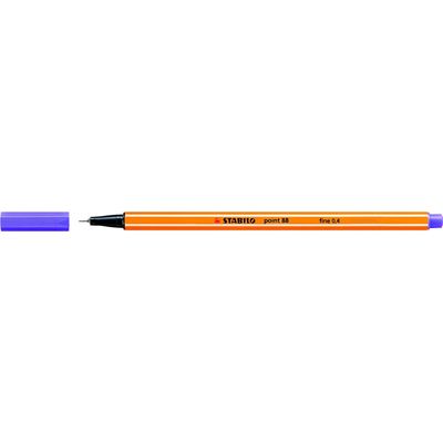 STABILO point 88 - 6 Feutres fins - 0.4 mm - couleurs assorties