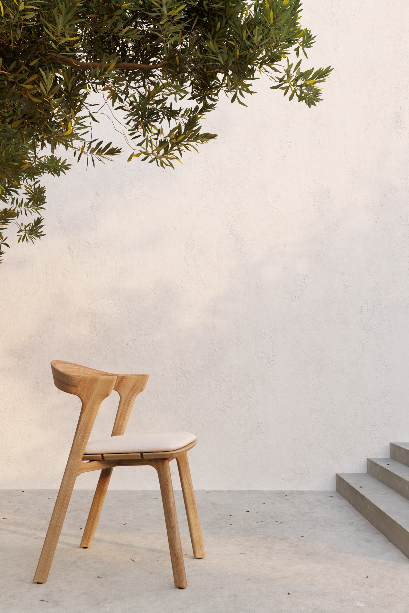 Kussen voor Bok stoel outdoor - off white