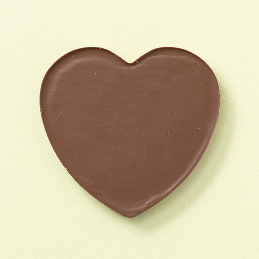Chocolade hart melk