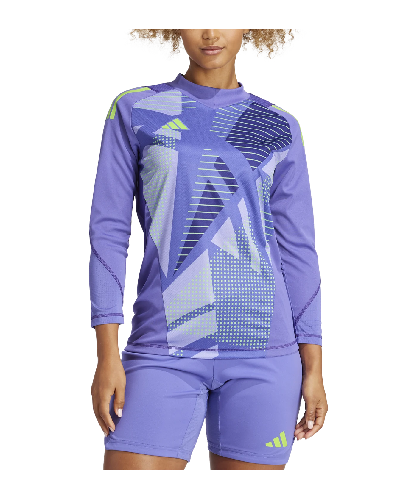adidas Tiro 24 Pro Torwarttrikot langarm Damen Lila