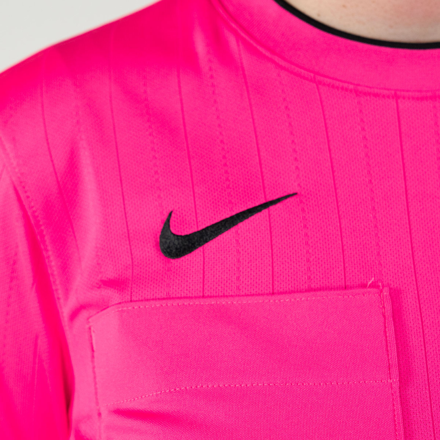 Nike KNVB Scheidsrechtersshirt 2024-2026 Lange Mouwen Dames Roze Zwart