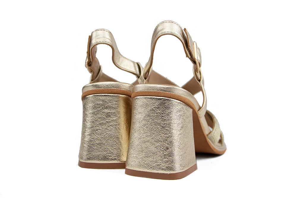 Regarde le Ciel Sandaal Perla String  Antares Gold