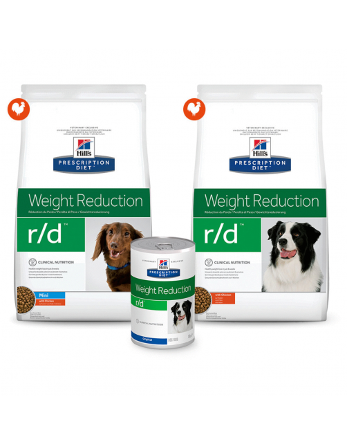 Hill's Prescription Diet R\/D Weight Reduction Zak Kip - Hondenvoer