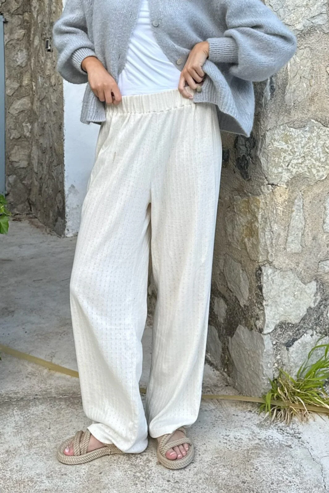 BYIC Zhannaic Pants offwhite off white