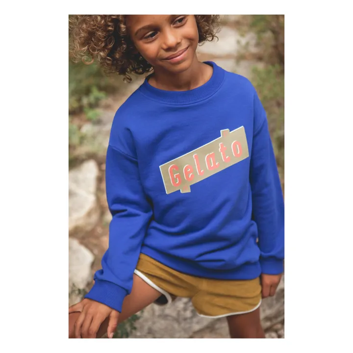 Marlot Paris Sweat Poppy Gelato | Bleu roi