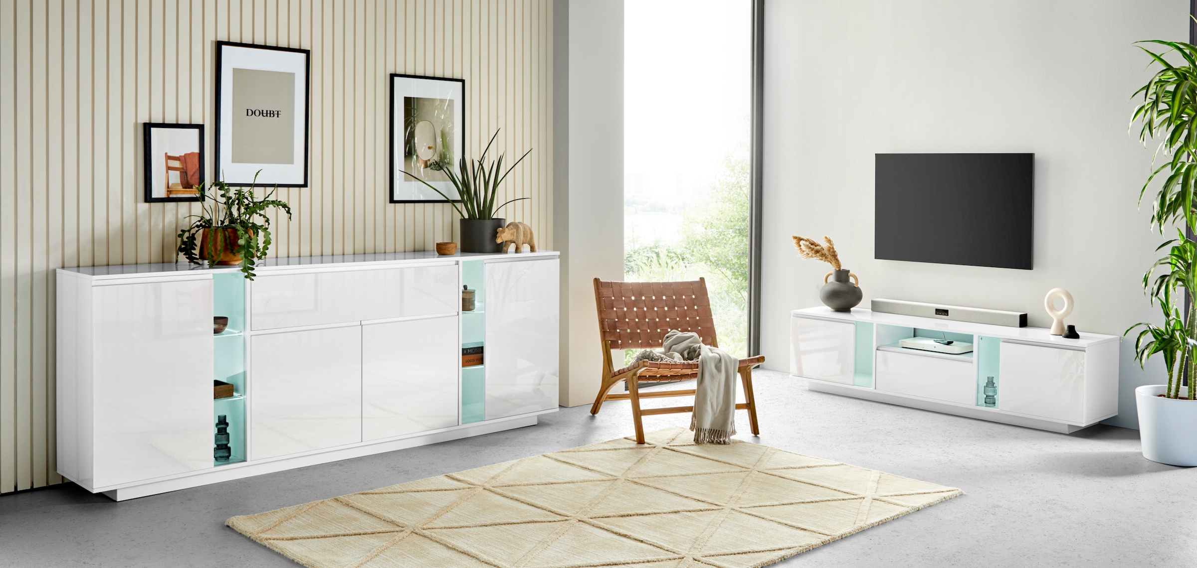 INOSIGN Lowboard »ElegantTV-Board, TV-Schrank« Breite ca. 180 cm