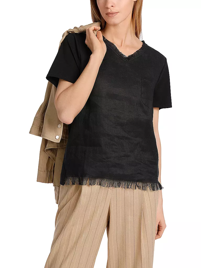 MARC CAIN T-Shirt schwarz