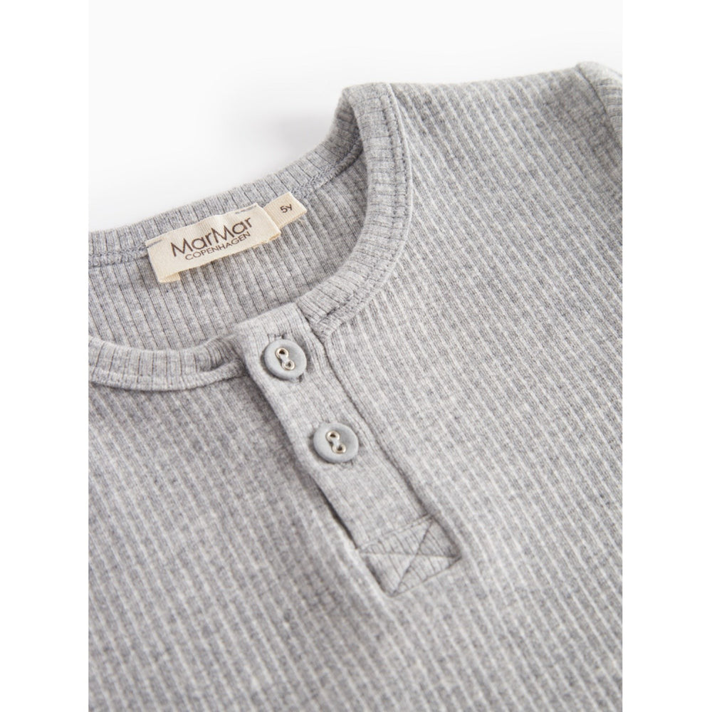 Køb MarMar Modal Melange Light Grey Melange Bluse