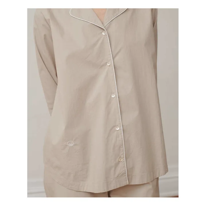 Skall Studio Ensemble de Pyjama Skall Coton Bio | Gris clair