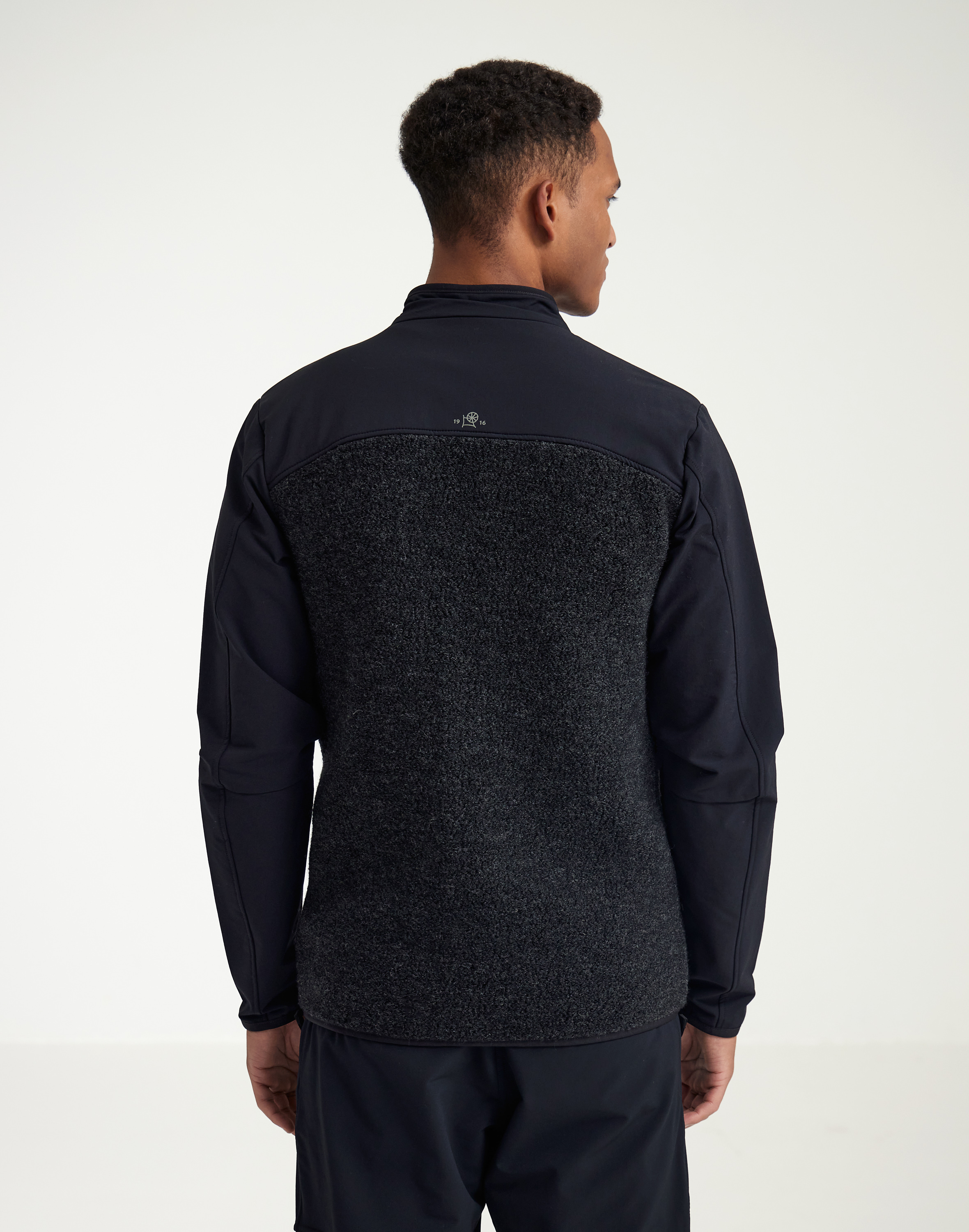 Softshell jas van teddywol voor heren - Gratis Verzendi