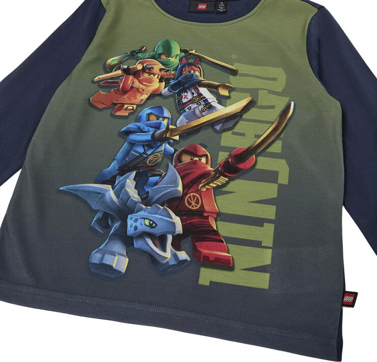 LEGO kidswear-LEGO børnetøj LWTANO 617 - T-SHIRT L/S Blå
