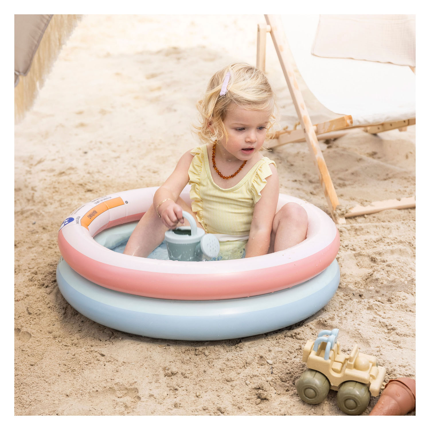 Swim Essentials Baby Zwembad Regenboog, 60cm