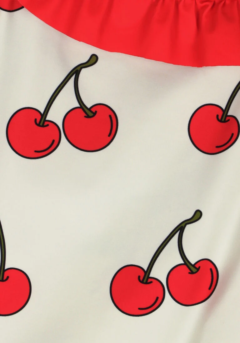 CARLIJNQ rode carlijnq  cherry - swimsuit upf+50