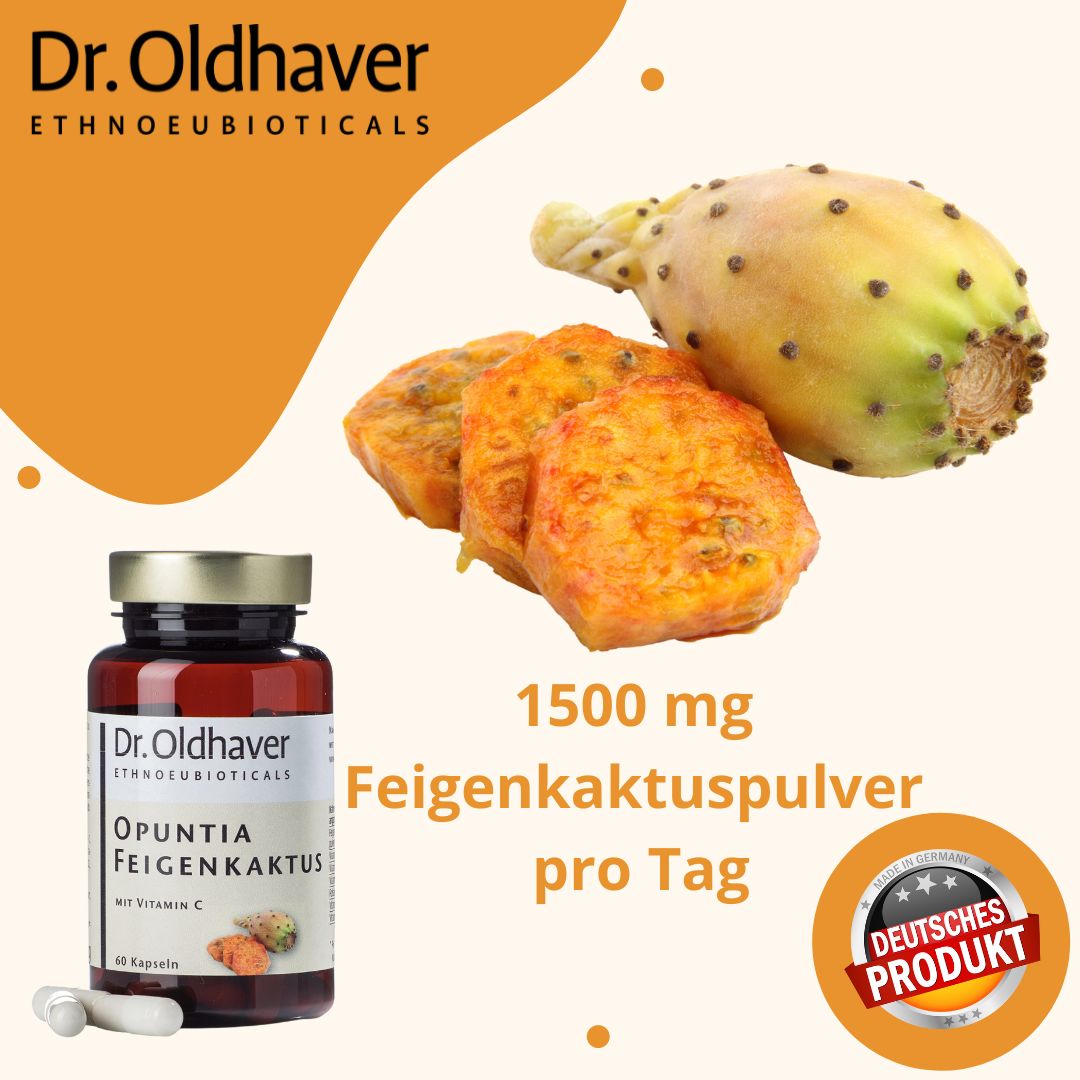 Dr. Oldhaver Opuntia Feigenkaktus Kapseln